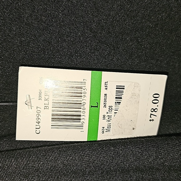 Cupio long sleeved open sweater black & white soft & Comfy NWT - Picture 13 of 13